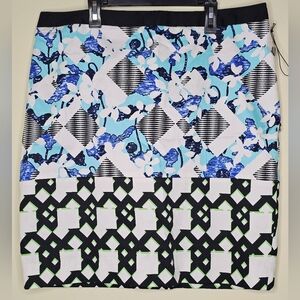 Peter Pilotto Black and Blue Zipper Detail